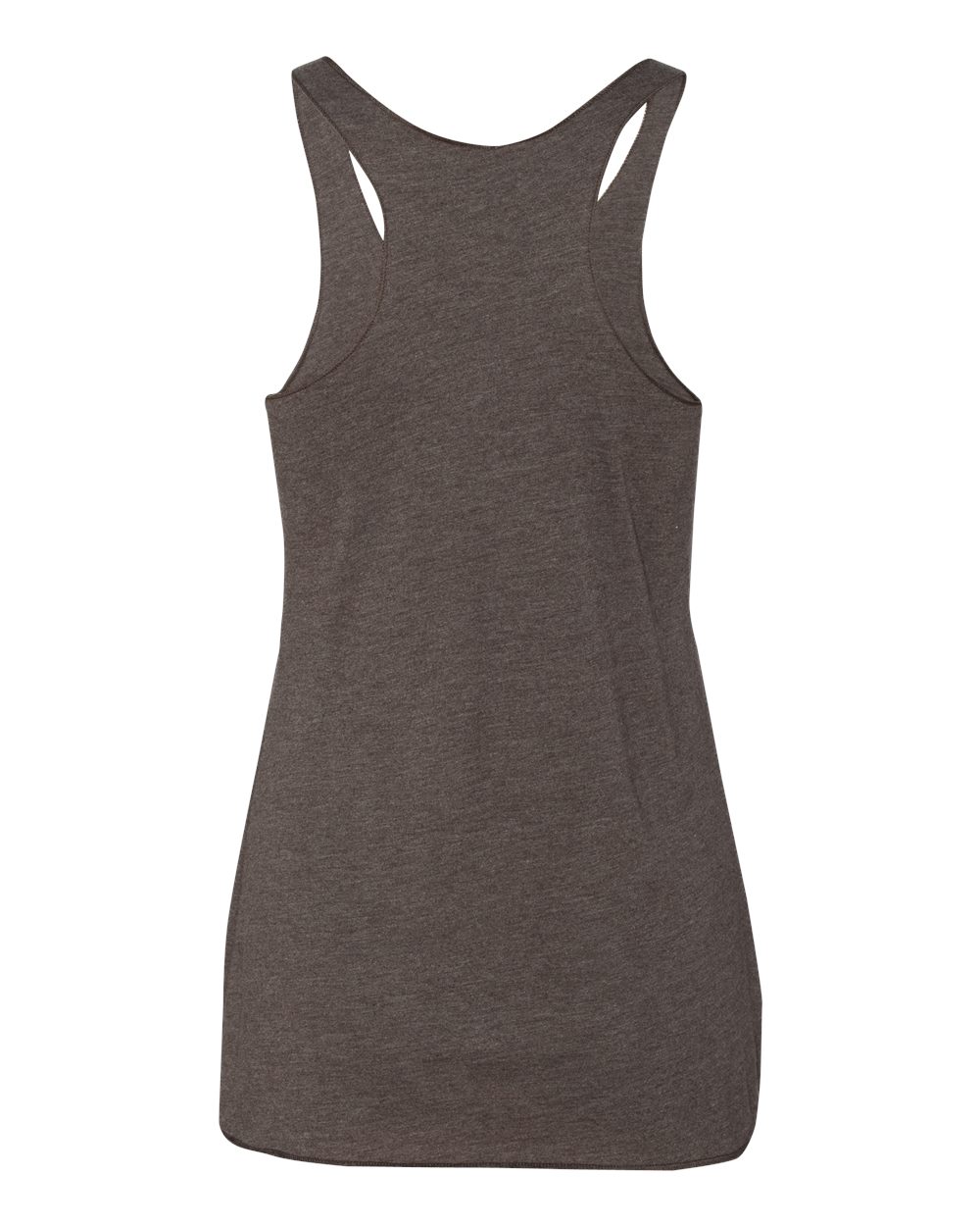 Women’s Triblend Racerback Tank - Back - B88218552 - Macchiato