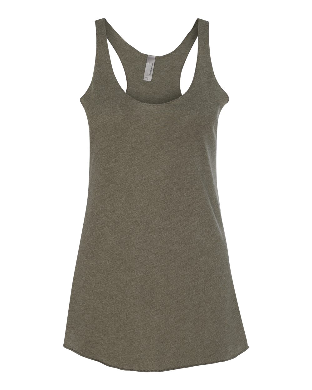 Women’s Triblend Racerback Tank - Front - B88218062 - Military Green