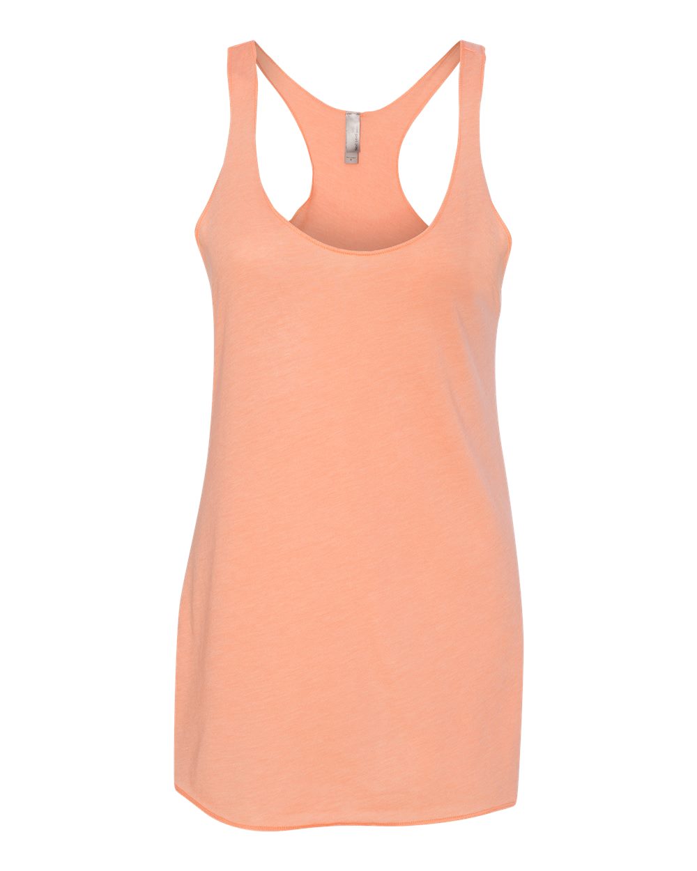 Women’s Triblend Racerback Tank - Front - B88218182 - Vintage Light Orange