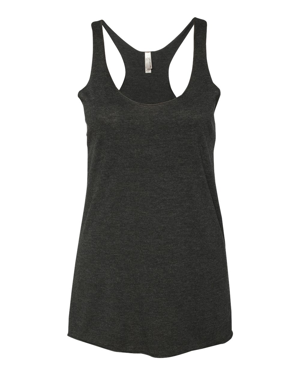 Women’s Triblend Racerback Tank - Front - B88218502 - Vintage Black