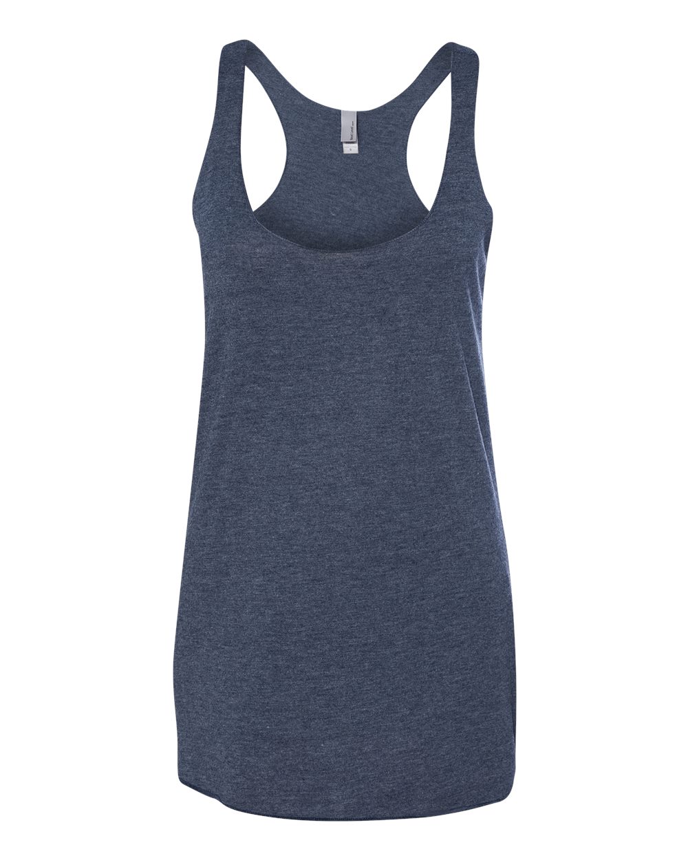 Women’s Triblend Racerback Tank - Front - B88218652 - Vintage Navy