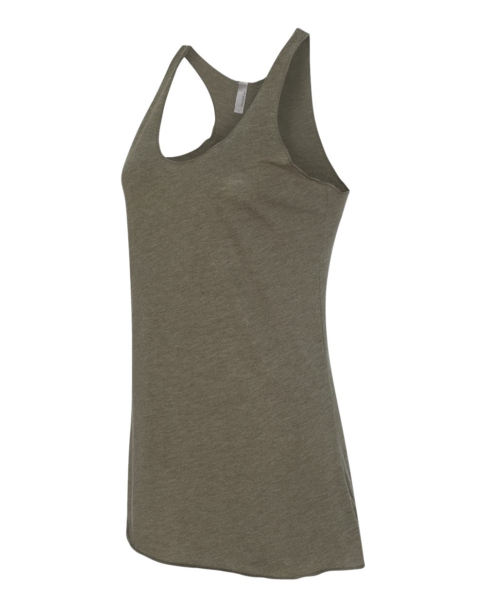 Women’s Triblend Racerback Tank - Side - B88218062 - Military Green