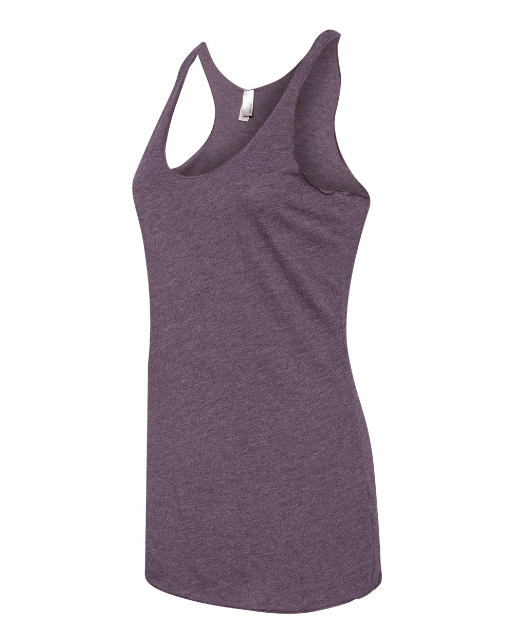 Women’s Triblend Racerback Tank - Side - B88218282 - Vintage Purple