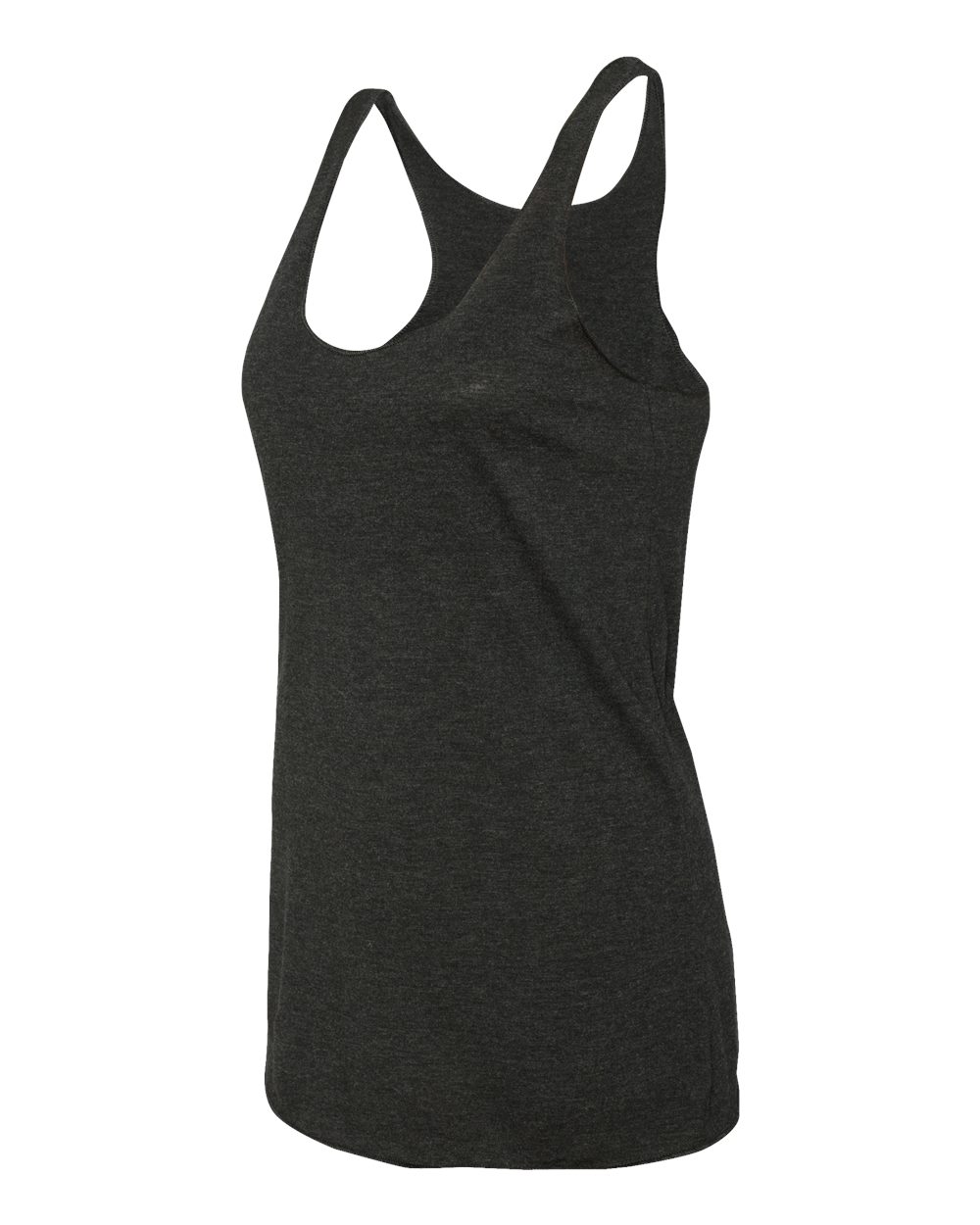 Women’s Triblend Racerback Tank - Side - B88218502 - Vintage Black