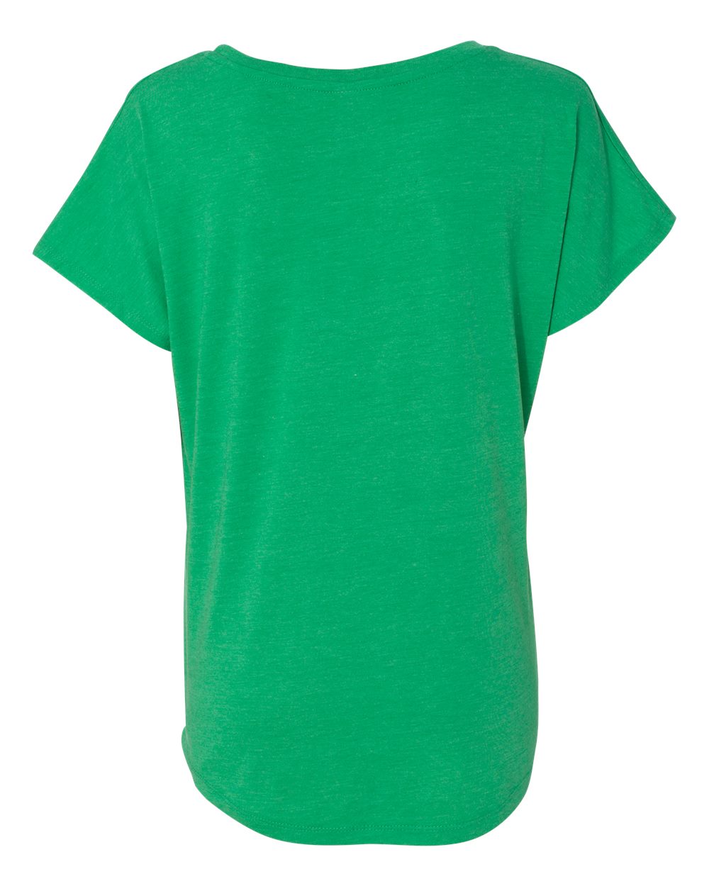 Women’s Triblend Dolman T-Shirt - Back - B55318192 - Envy