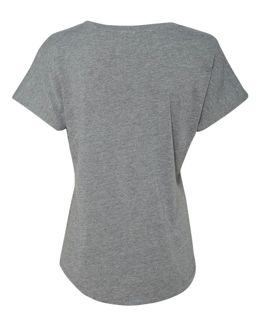Women’s Triblend Dolman T-Shirt - Back - B55318582 - Premium Heather