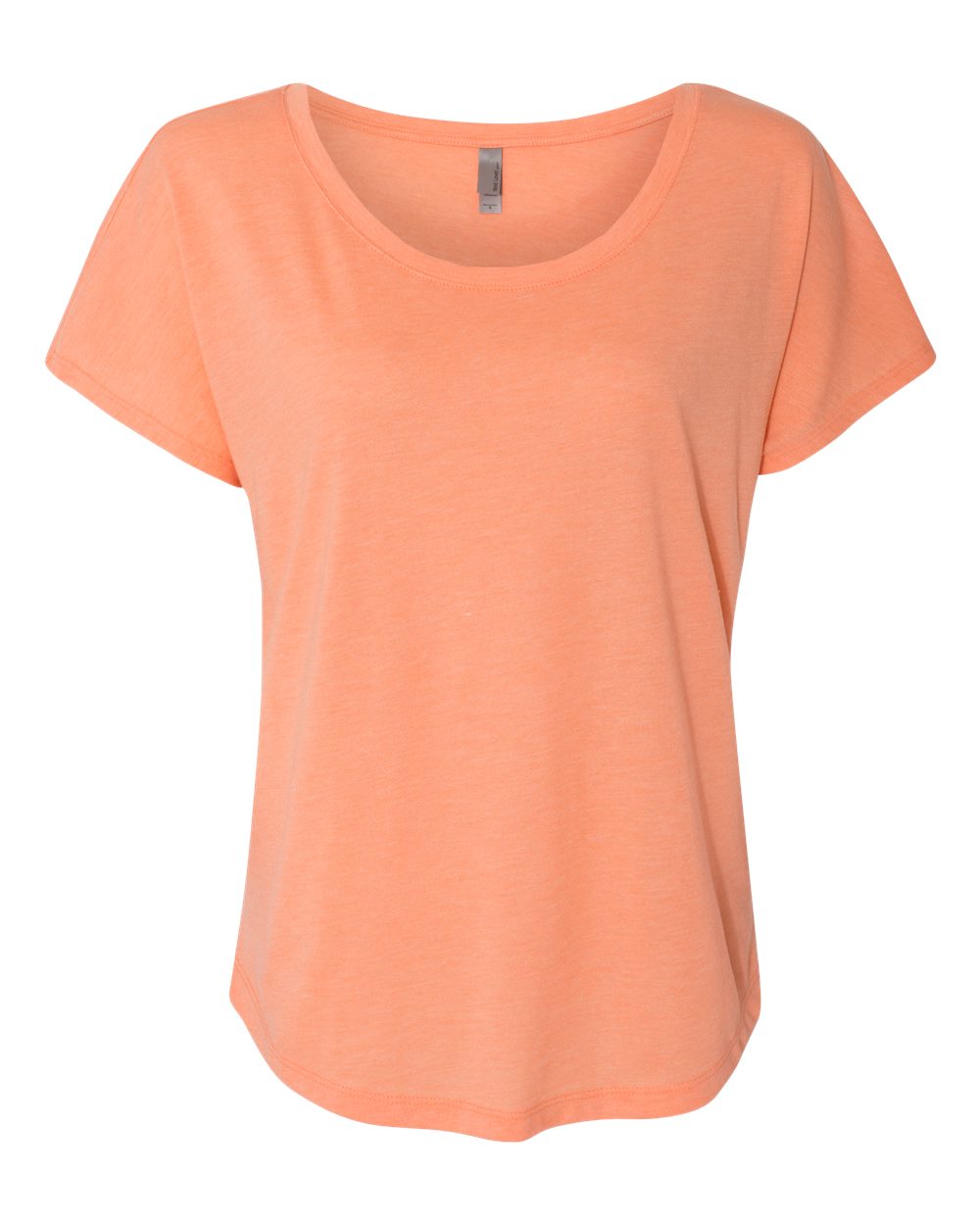 Women’s Triblend Dolman T-Shirt - Front - B55318182 - Vintage Light Orange