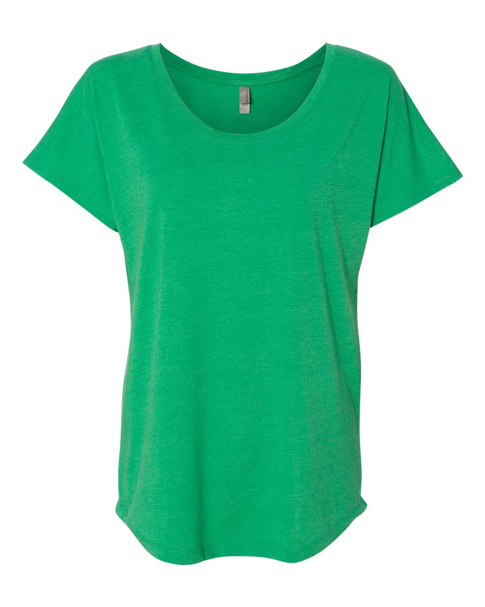 Women’s Triblend Dolman T-Shirt - Front - B55318192 - Envy