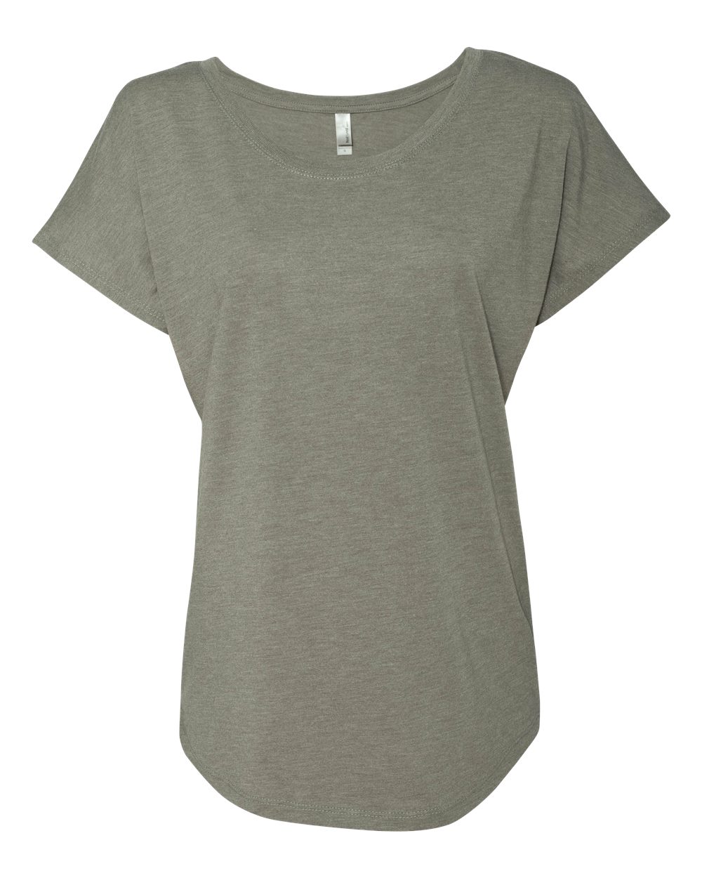 Women’s Triblend Dolman T-Shirt - Front - B55318352 - Venetian Grey