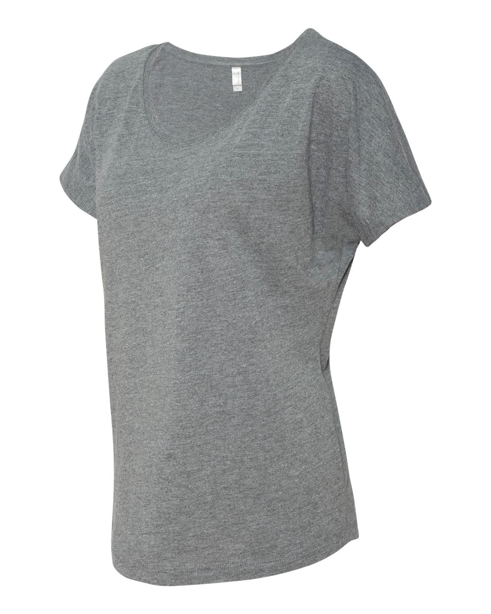 Women’s Triblend Dolman T-Shirt - Side - B55318582 - Premium Heather
