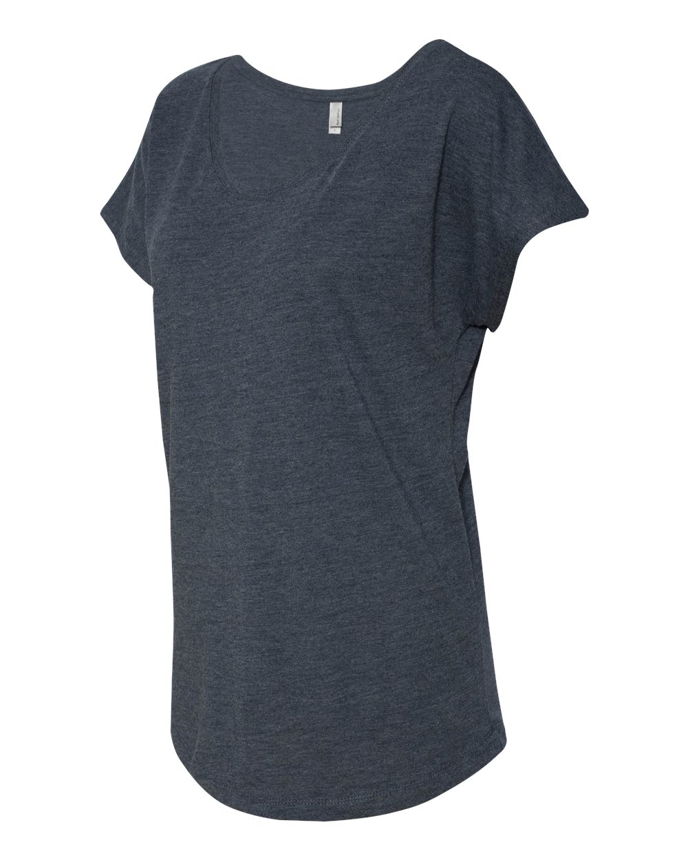 Women’s Triblend Dolman T-Shirt - Side - B55318652 - Vintage Navy