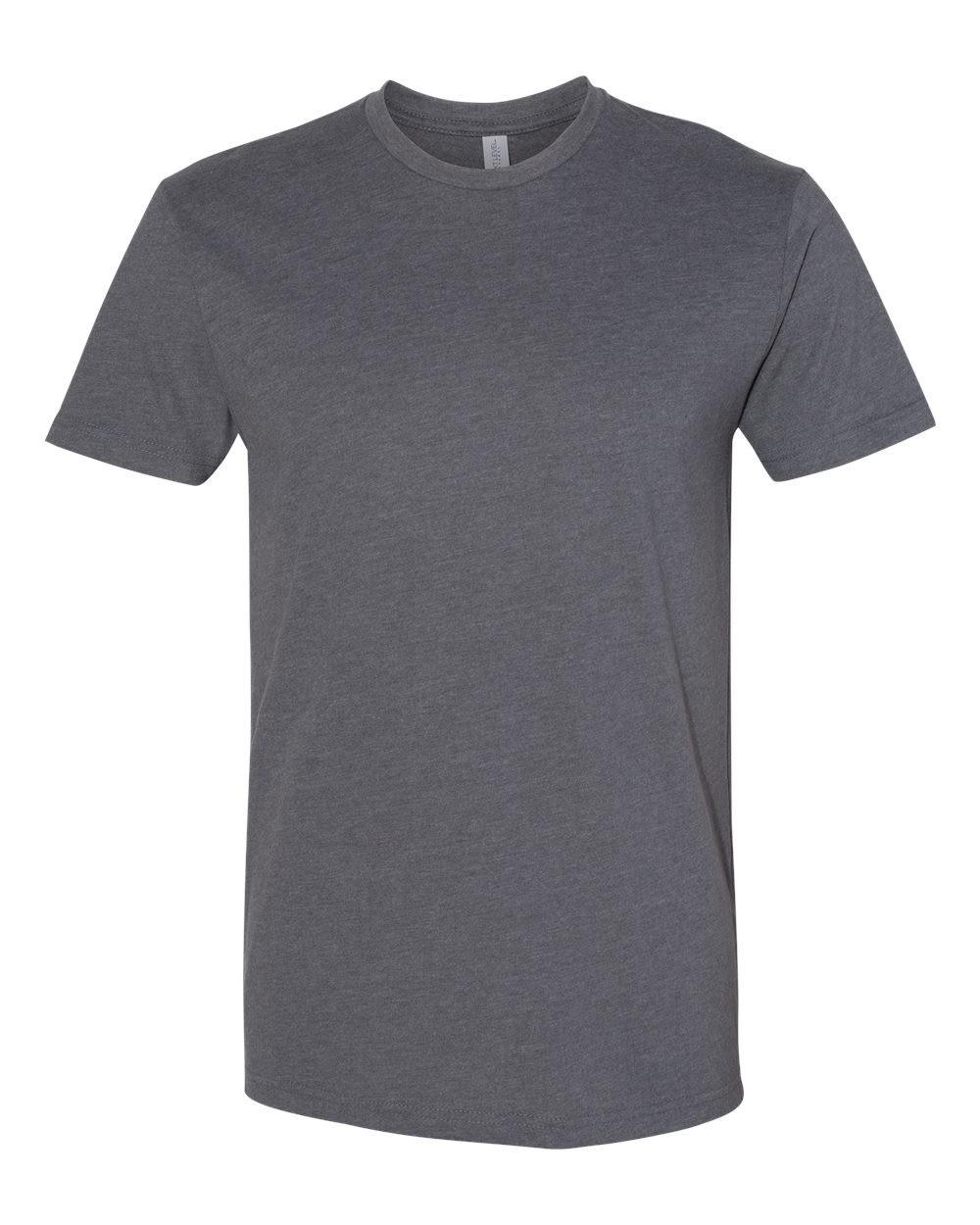 Sueded T-Shirt - Front - B57018072 - Heather Metal