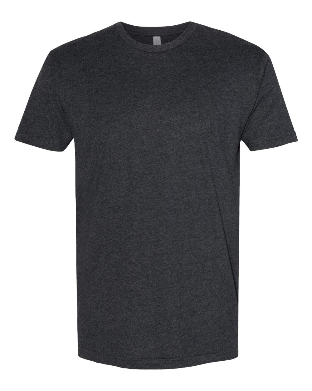 Sueded T-Shirt - Front - B57018082 - Heather Charcoal