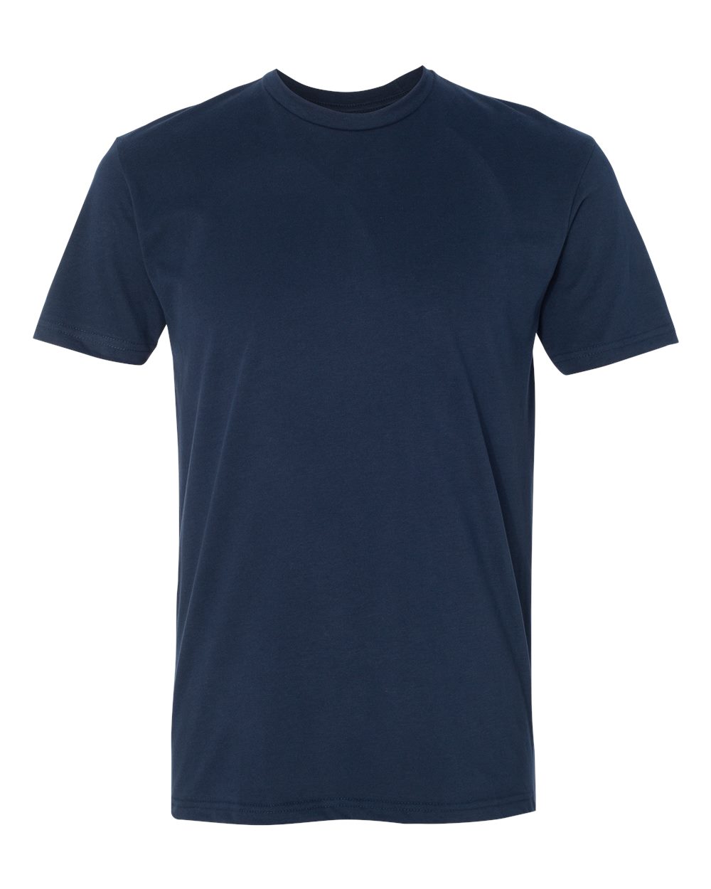 Sueded T-Shirt - Front - B57018652 - Midnight Navy