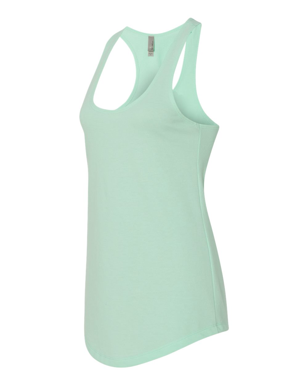 Women’s Lightweight French Terry Racerback Tank - Side - B54818112 - Mint