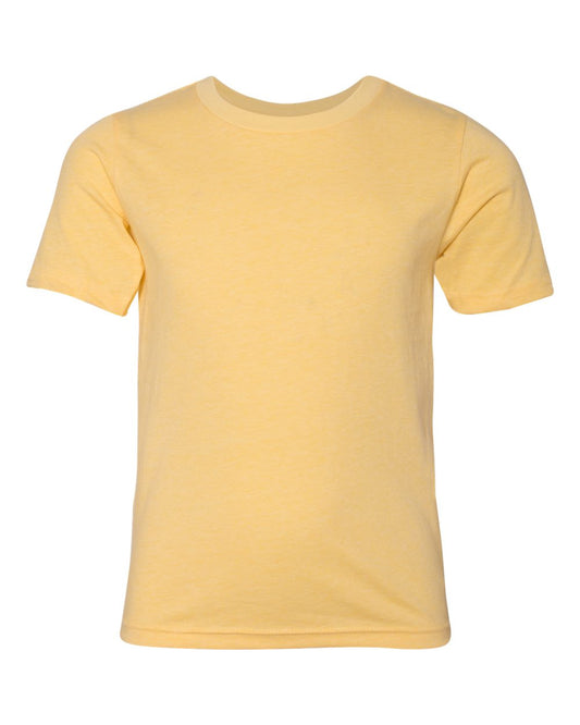 Youth CVC T-Shirt - Front - B55118402 - Banana Cream