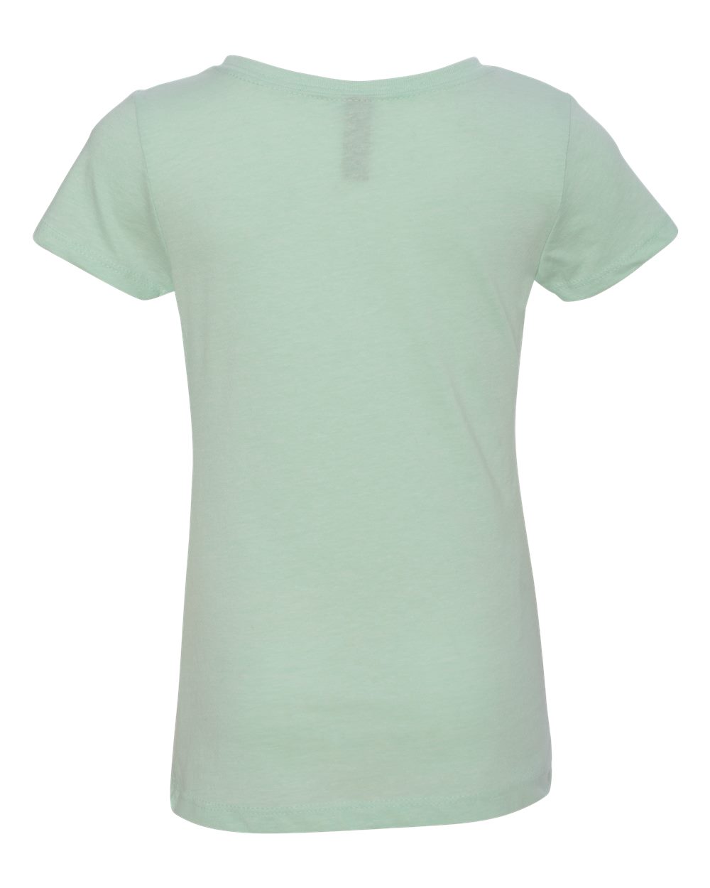 Girls’ CVC Princess T-Shirt - Back - B56118042 - Mint