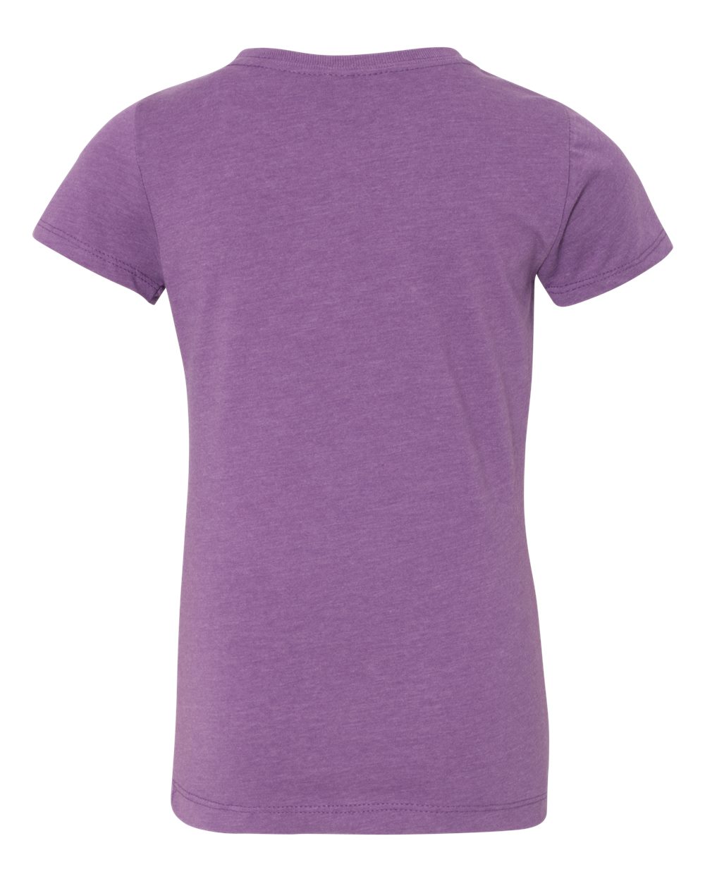 Girls’ CVC Princess T-Shirt - Back - B56118202 - Purple Berry