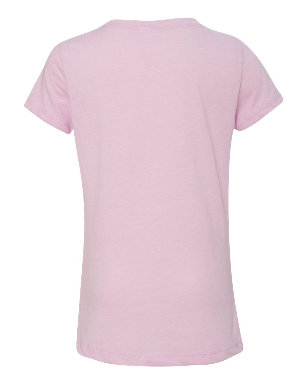 Girls’ CVC Princess T-Shirt - Back - B56118212 - Lilac