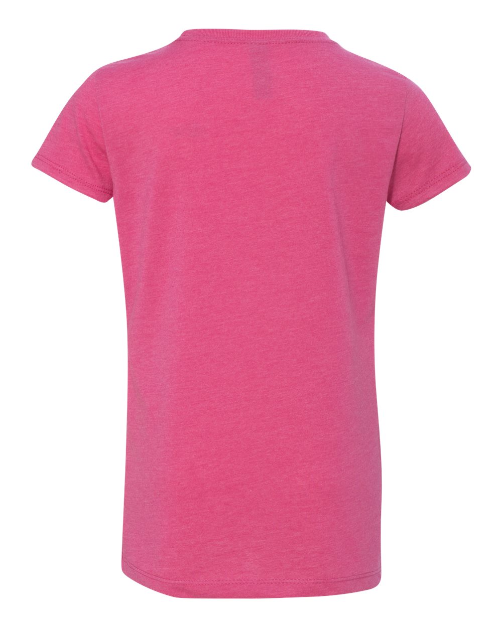 Girls’ CVC Princess T-Shirt - Back - B56118692 - Raspberry