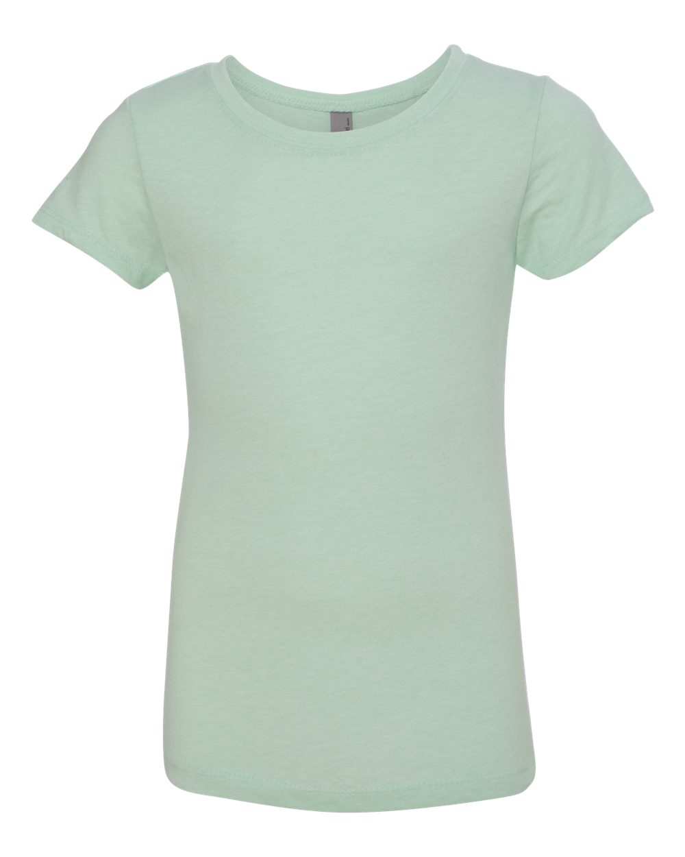 Girls’ CVC Princess T-Shirt - Front - B56118042 - Mint