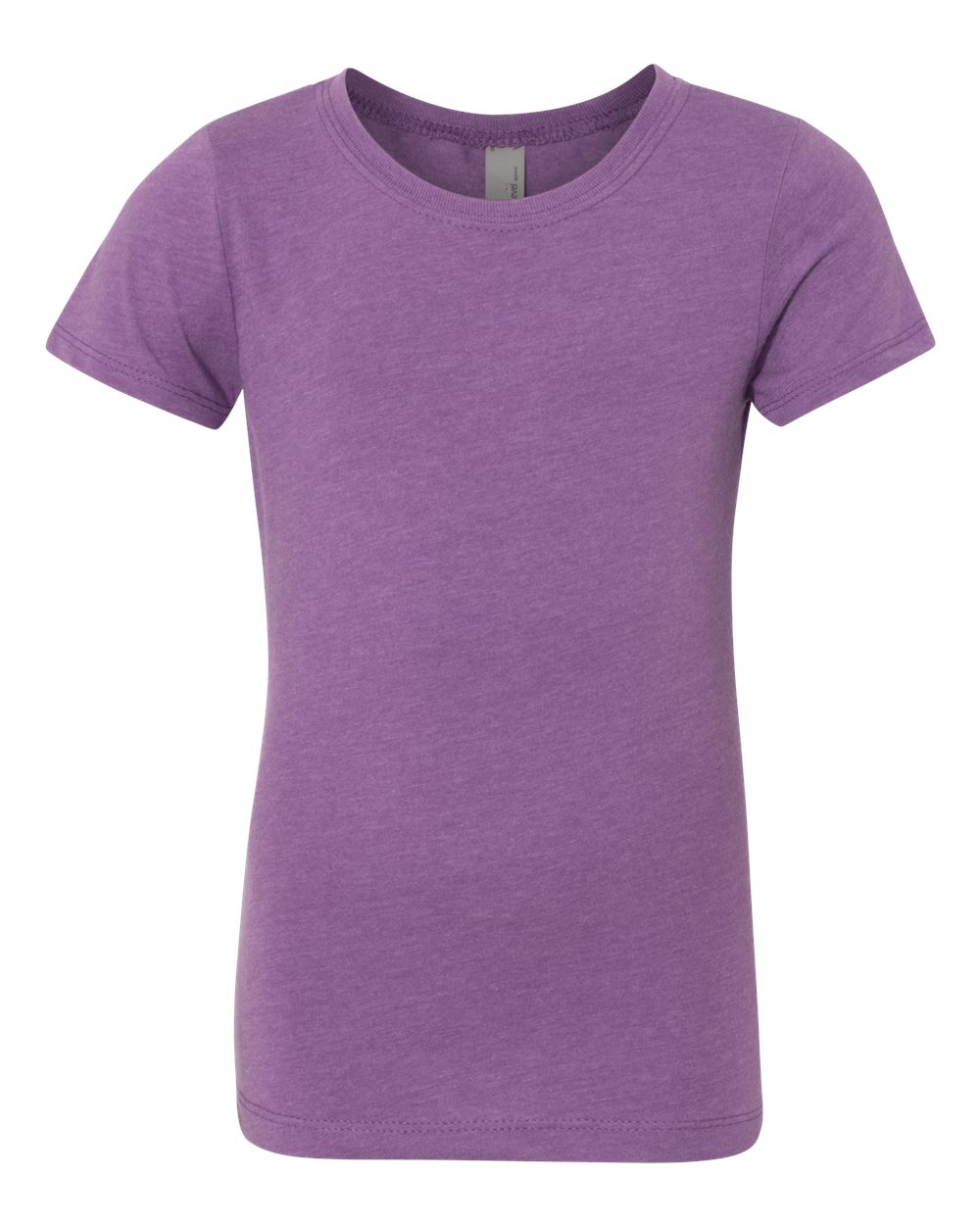 Girls’ CVC Princess T-Shirt - Front - B56118202 - Purple Berry