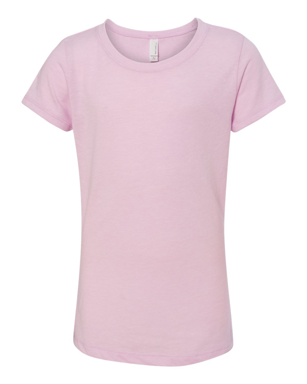 Girls’ CVC Princess T-Shirt - Front - B56118212 - Lilac