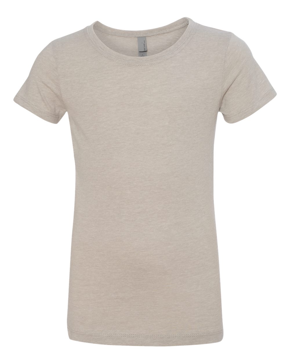 Girls’ CVC Princess T-Shirt - Front - B56118365 - Silk