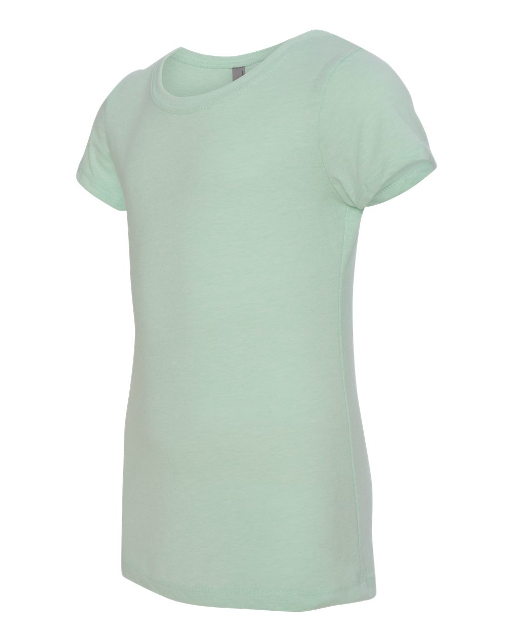 Girls’ CVC Princess T-Shirt - Side - B56118042 - Mint
