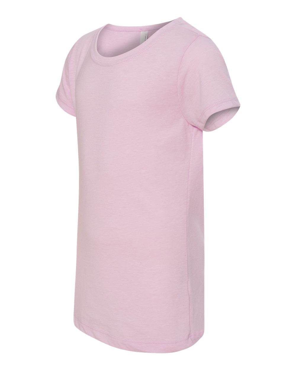 Girls’ CVC Princess T-Shirt - Side - B56118212 - Lilac