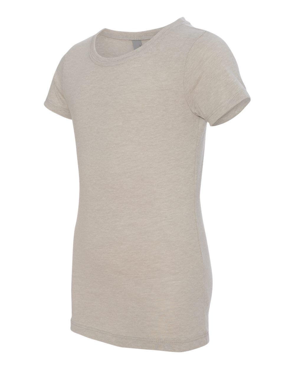 Girls’ CVC Princess T-Shirt - Side - B56118365 - Silk