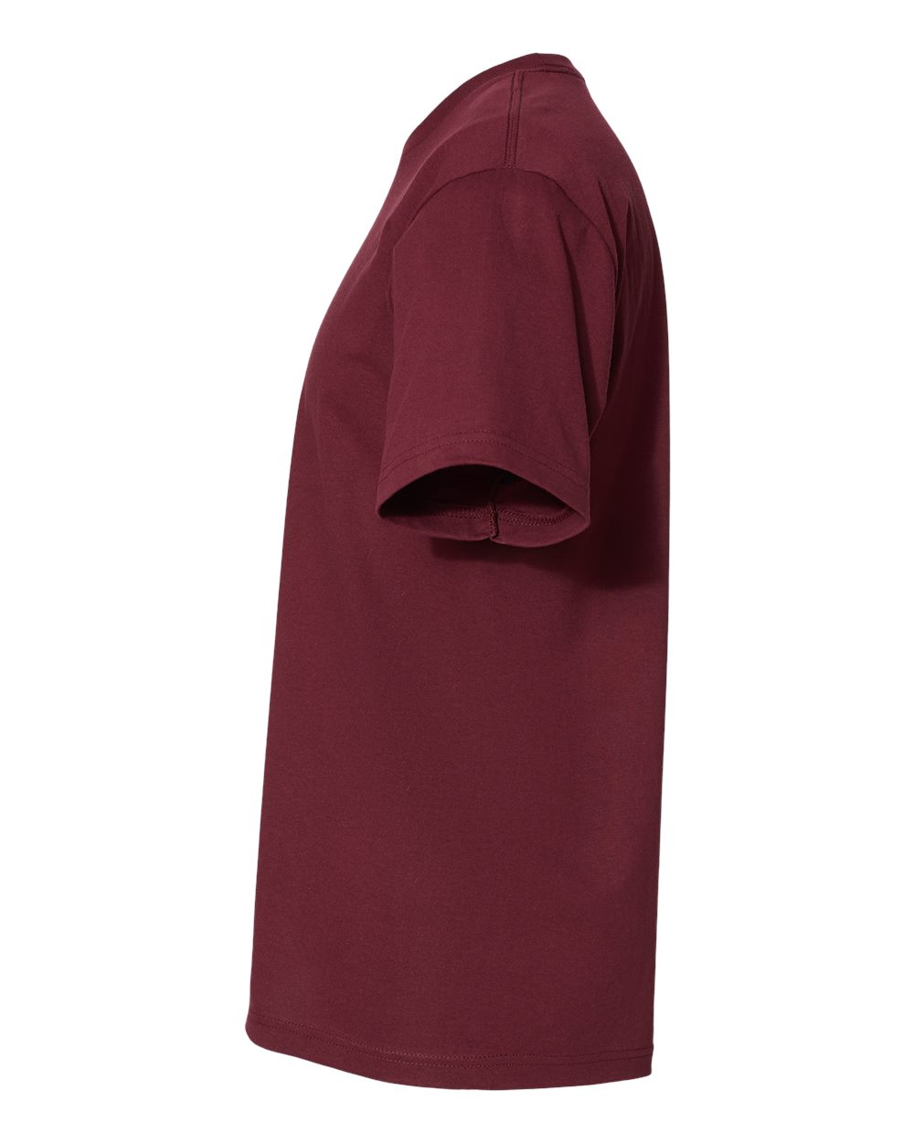 Unisex Heavyweight Cotton T-Shirt - DirectSide - B56618539 - Maroon