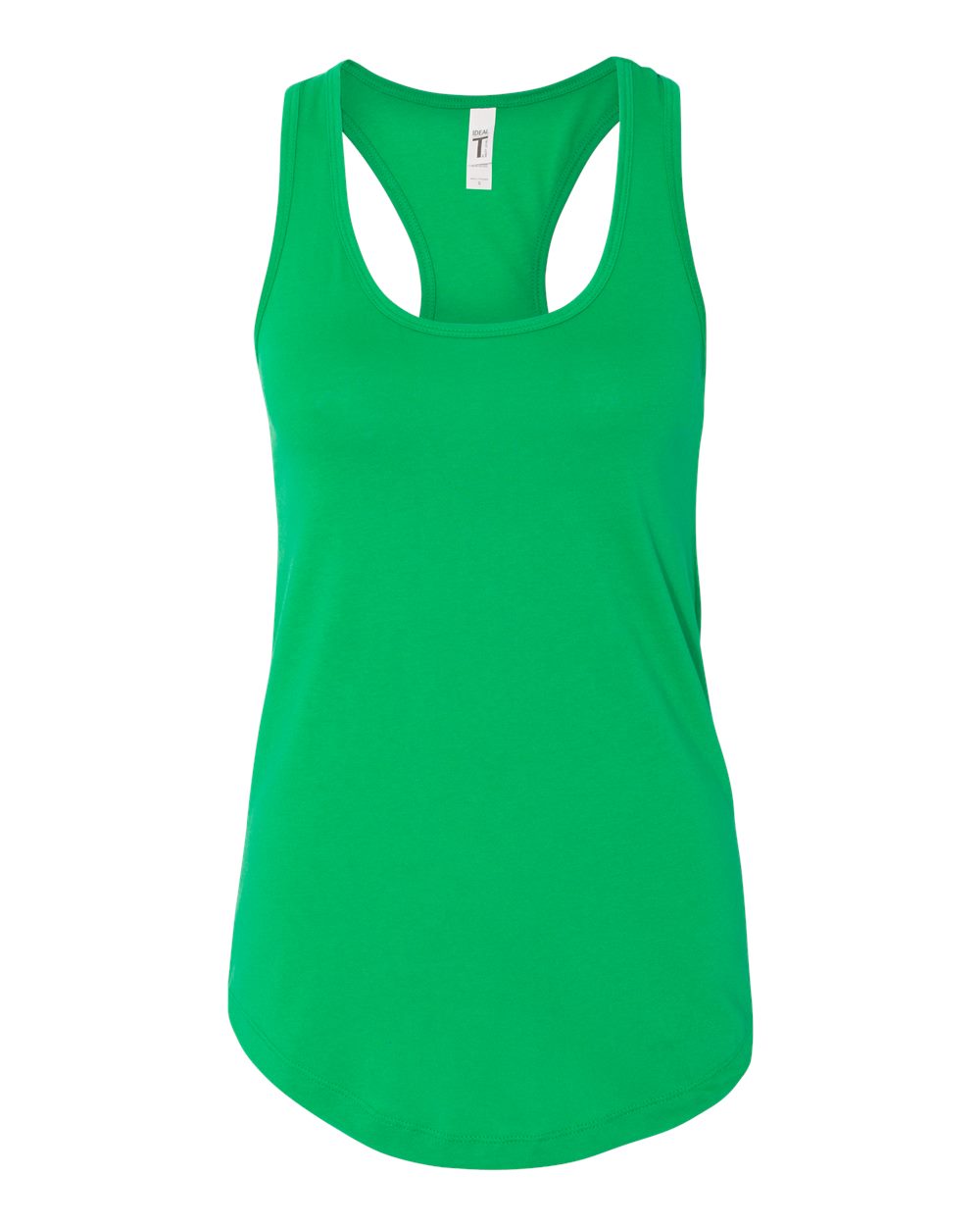 Women's Ideal Racerback Tank - Front - B56718602 - Kelly Green