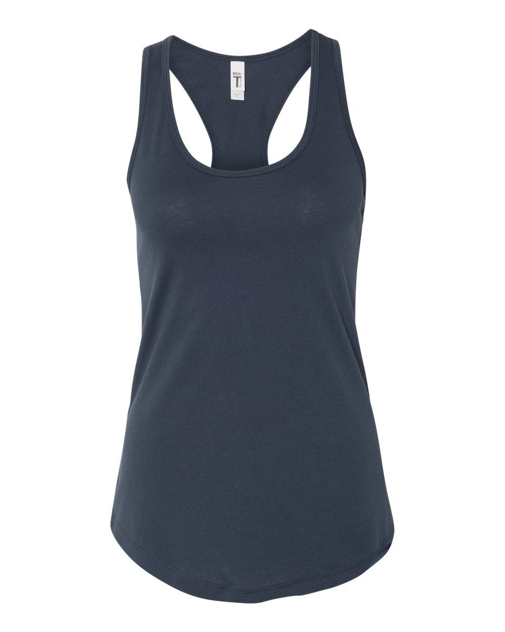 Women's Ideal Racerback Tank - Front - B56718682 - Indigo