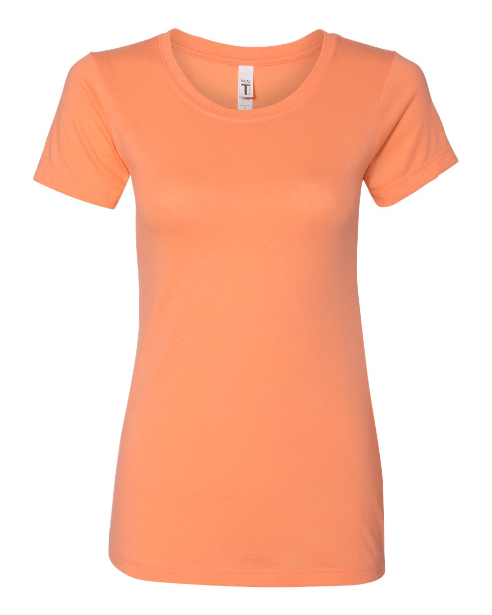 Women's Ideal T-Shirt - Front - B56918182 - Light Orange