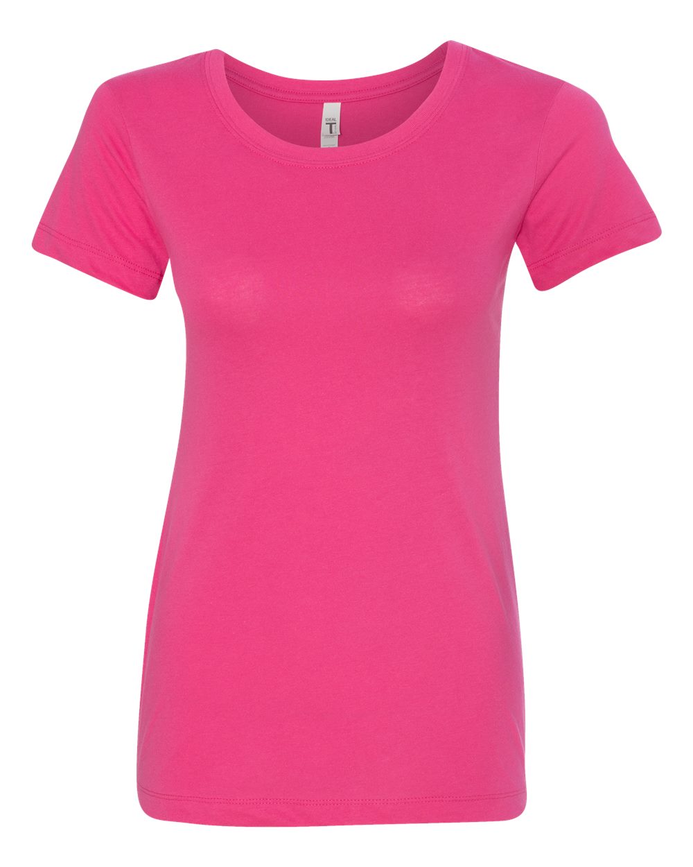 Women's Ideal T-Shirt - Front - B56918692 - Raspberry