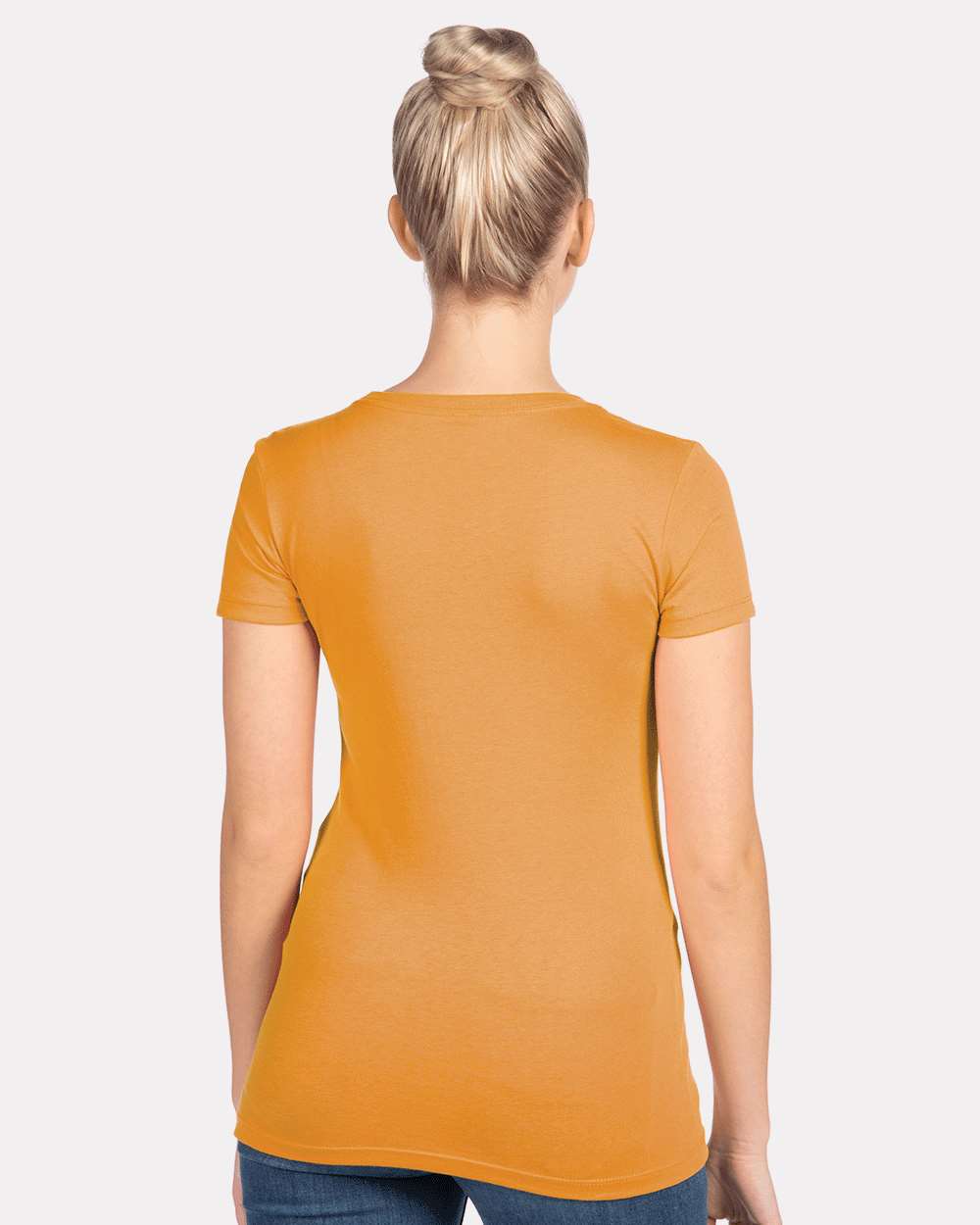 Women's Ideal T-Shirt - OnModelBack - B56918122 - Antique Gold