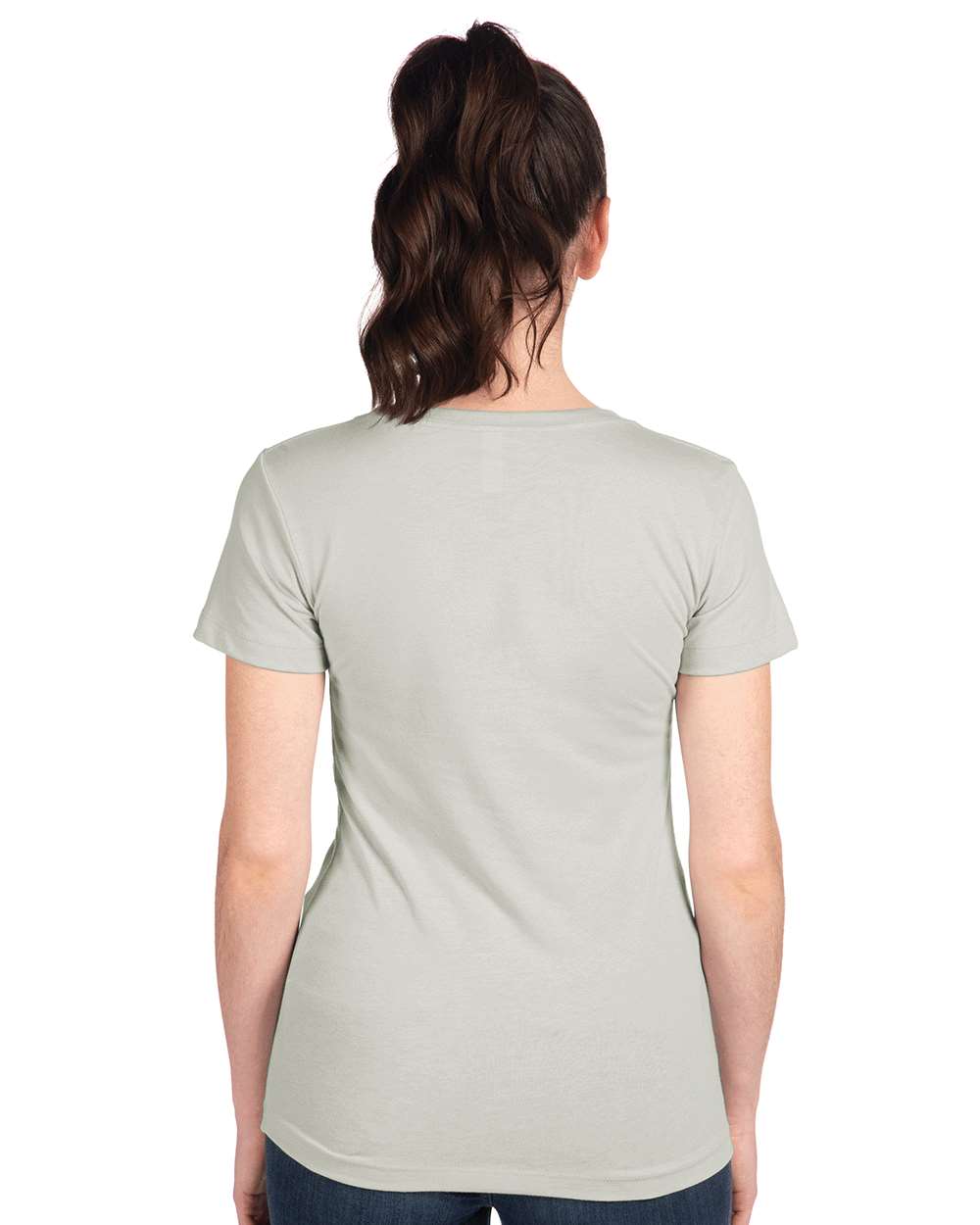 Women's Ideal T-Shirt - OnModelBack - B56918352 - Silver