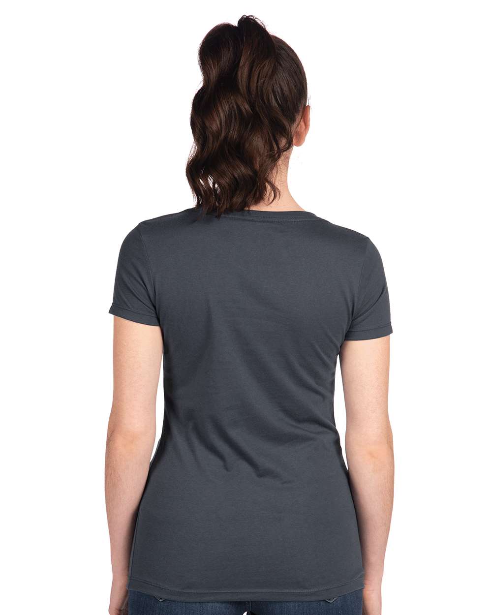 Women's Ideal T-Shirt - OnModelBack - B56918682 - Indigo