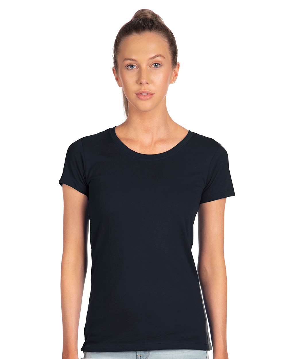 Women's Ideal T-Shirt - OnModelFront - B56918652 - Midnight Navy