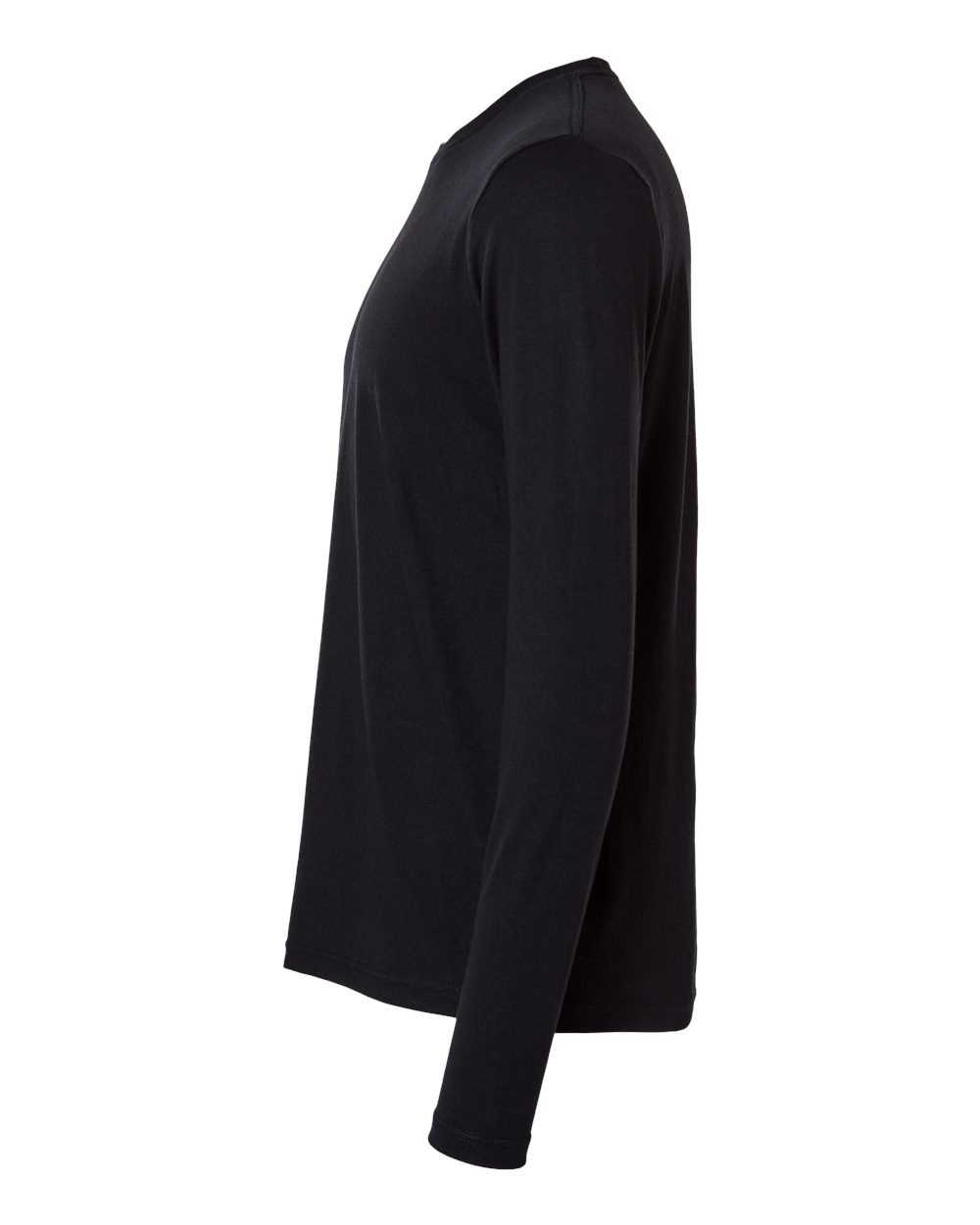 Men's Triblend Long Sleeve T-Shirt - DirectSide - B26818502 - Black