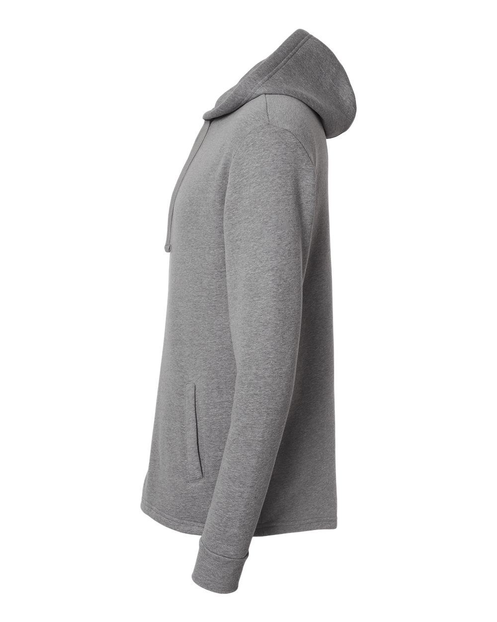 Unisex Malibu Welt Pocket Hoodie Sweatshirt - DirectSide - B27018582 - Heather Grey