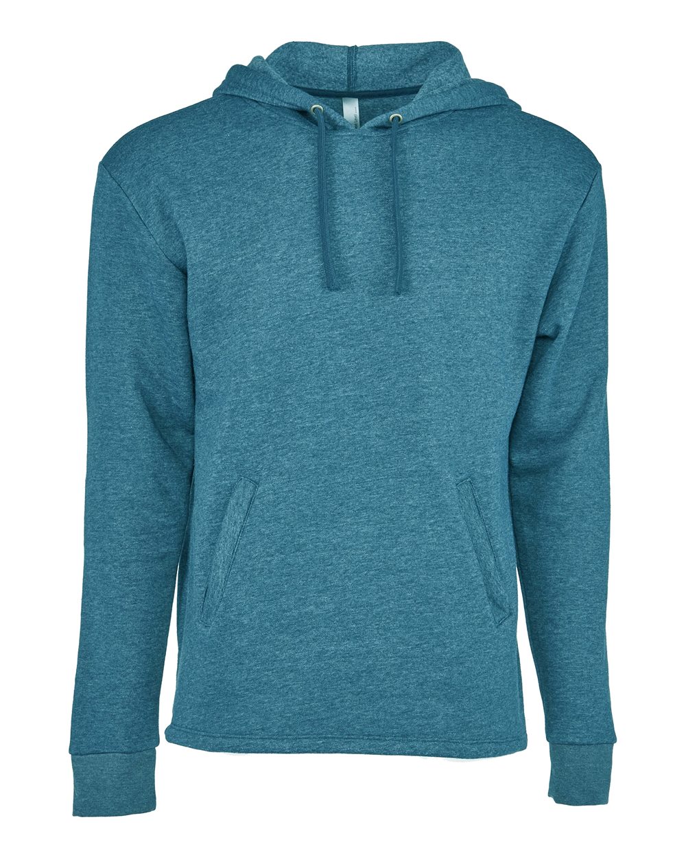 Unisex Malibu Welt Pocket Hoodie Sweatshirt - Front - B27018762 - Heather Teal