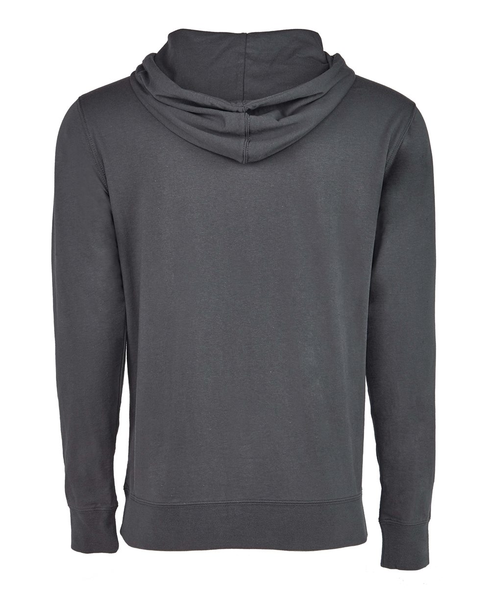 Unisex Laguna Hoodie Sweatshirt - Back - B27318092 - Heavy Metal/ Heavy Metal