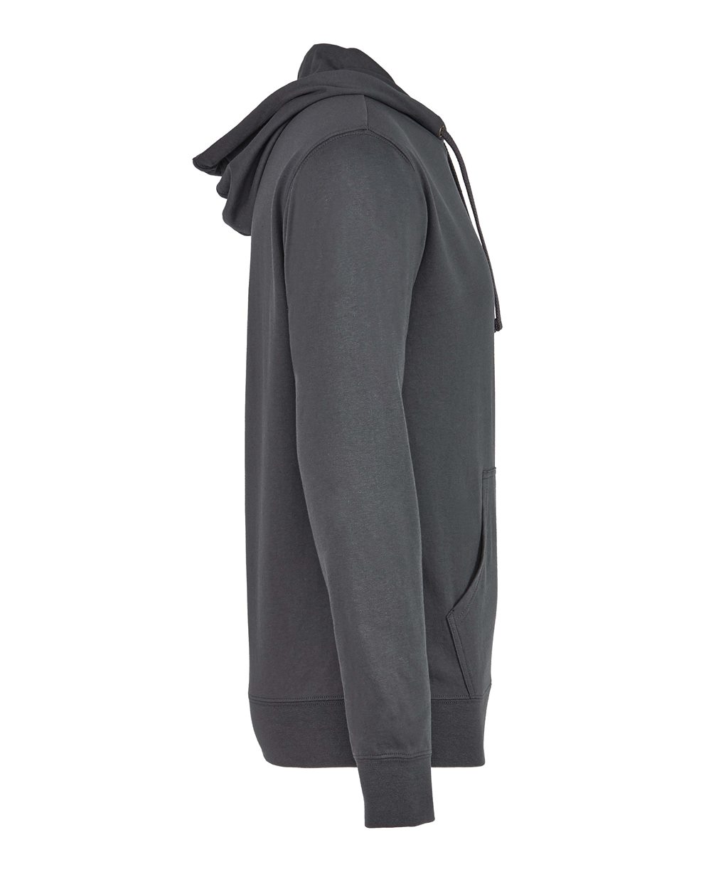 Unisex Laguna Hoodie Sweatshirt - Side - B27318092 - Heavy Metal/ Heavy Metal