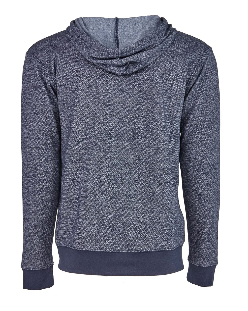 Unisex Pacifica Full-Zip Hoodie Sweatshirt - Back - B27418652 - Navy