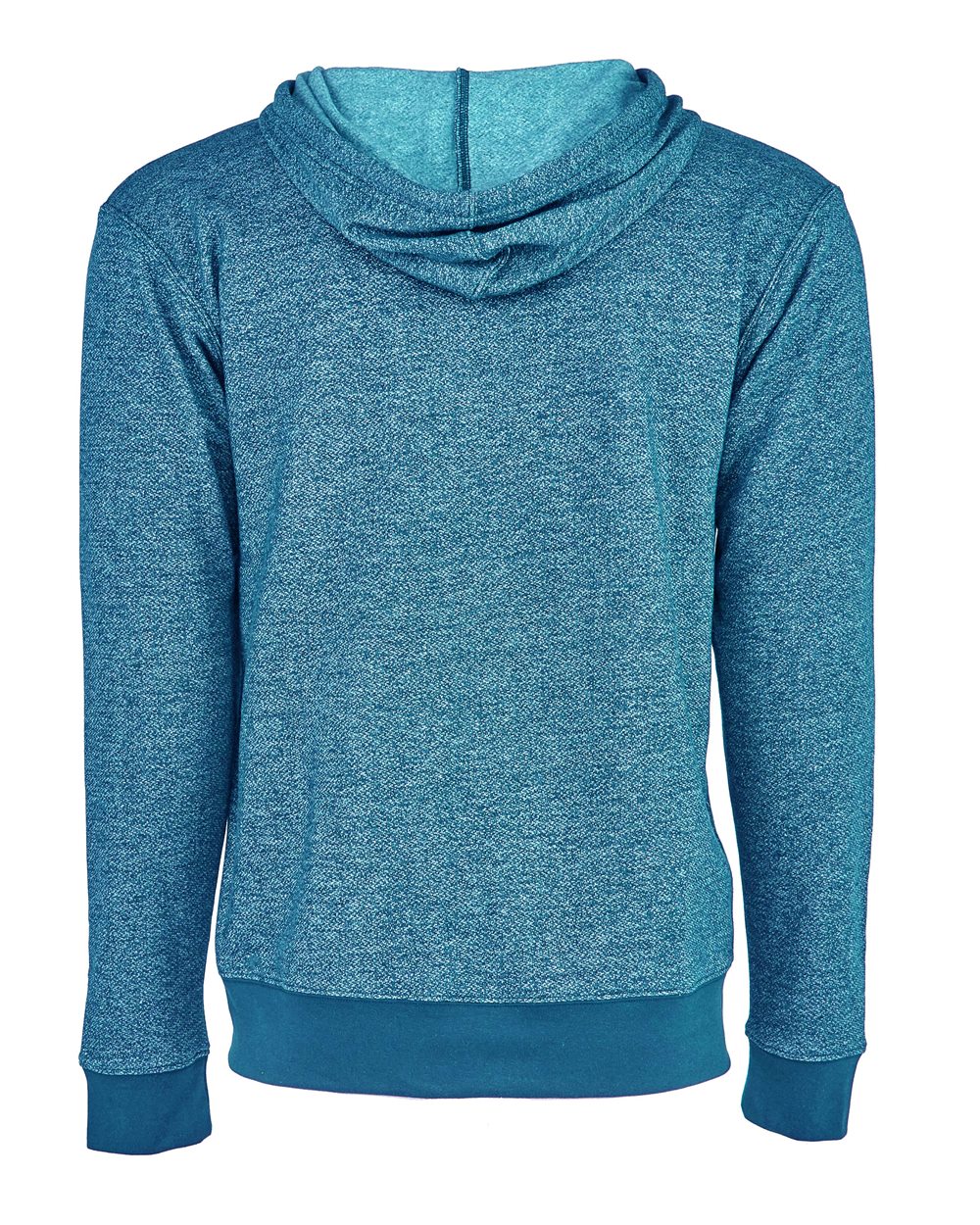 Unisex Pacifica Full-Zip Hoodie Sweatshirt - Back - B27418762 - Turquoise