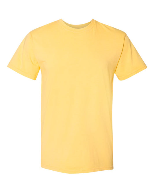 Unisex Inspired Dye T-Shirt - Front - B39318982 - Blonde