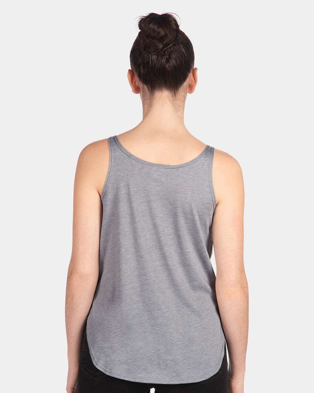 Women's Festival Tank - OnModelBack - B20318092 - Heather Grey