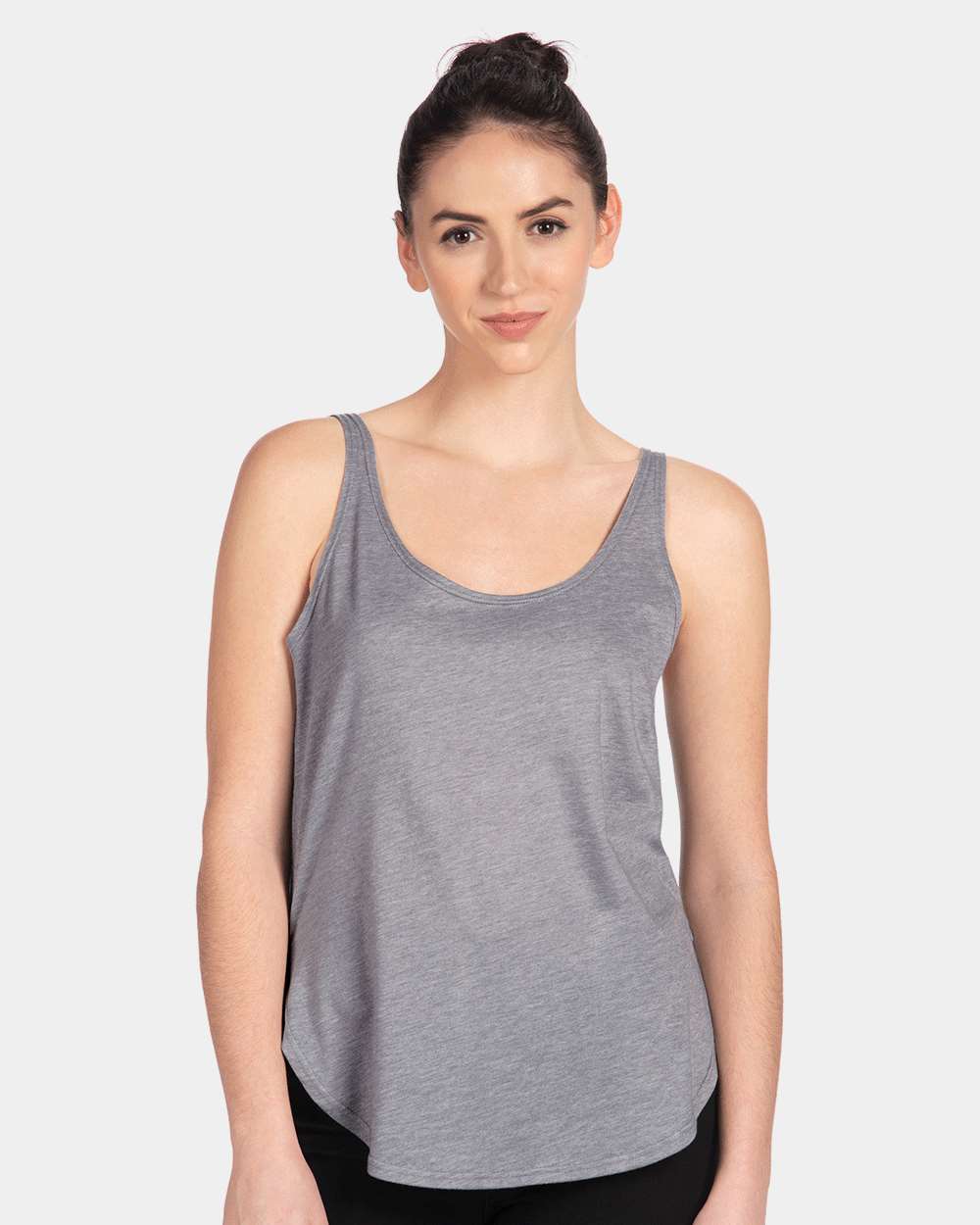 Women's Festival Tank - OnModelFront - B20318092 - Heather Grey